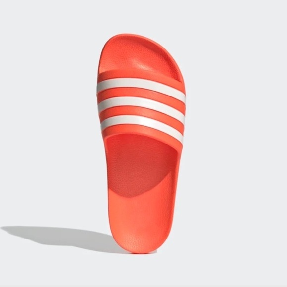 adidas Shoes - New adidas Adilette Aqua Slides Women's Red